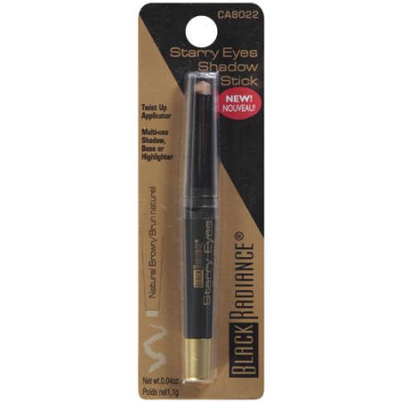 Black Radiance Starry Eyes Shadow Stick, Natural Brown CA8022, .04 oz - ADDROS.COM
